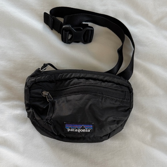 Patagonia Lightweight Travel Mini Hip Pack Black Belt Bag Unisex - Picture 2 of 16